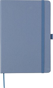 Recyklovaný poznámkový blok A5, modrá - reklamní bloky
