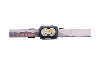 SCHWARZWOLF HERLEN Dobíjecí čelovka s 5 LED diodami, černá/šedá