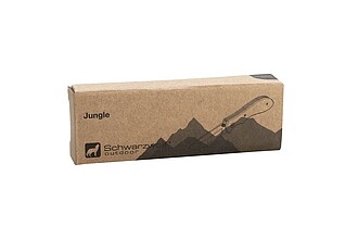 SCHWARZWOLF JUNGLE Zavírací nůž s pojistkou, hnědá