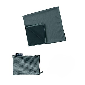 SCHWARZWOLF LANAO Outdoorový chladicí ručník 30 x 100 cm, šedá
