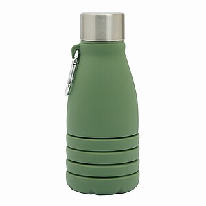 Skládací láhev na pití 550 ml, vojenská zelená
