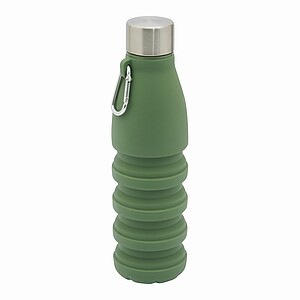 Skládací láhev na pití 550 ml, vojenská zelená