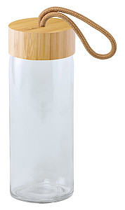 Skleněná láhev na pití, 430ml - reklamní předměty