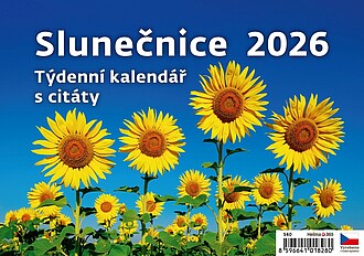 Slunečnice 2026, stolní kalendář
