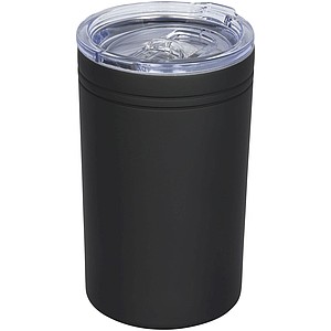 Termohrnek a termoska Pika 330 ml s vakuovou izolací, černá - reklamní předměty