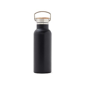 Termoska 500ml, s poutkem, černá - reklamní předměty