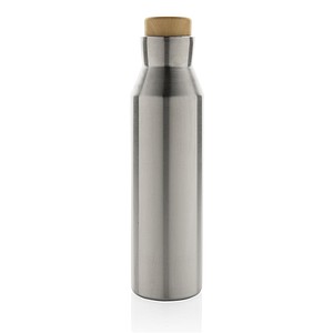 Termoska z recyklované oceli, objem 500 ml, stříbrná