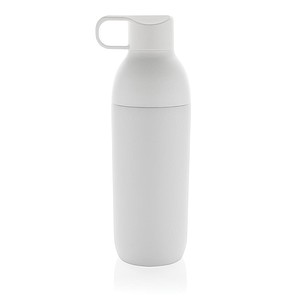Termoska z recyklované oceli, objem 540 ml, bílá