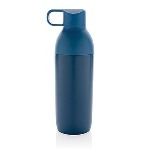 Termoska z recyklované oceli, objem 540 ml, modrá - reklamní předměty