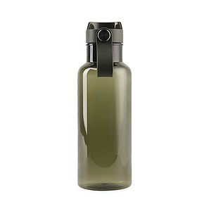 Transparentní láhev na pití 600ml, z RPET, zelená