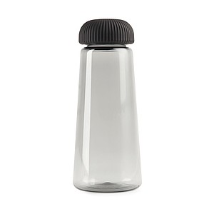 Transparentní láhev z RPET, 575ml, černá - reklamní předměty