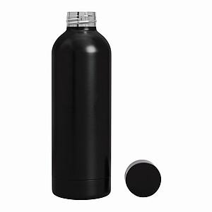 Vakuově izolovaná láhev 500 ml, černá