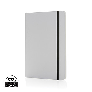 Zápisník A5 s kamenným papírem, bílý - reklamní bloky